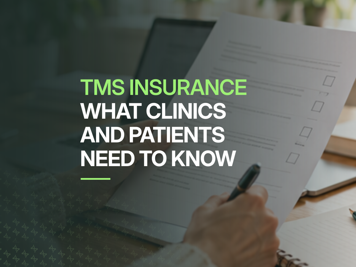 Tms insurance what clinics and patients need to know.