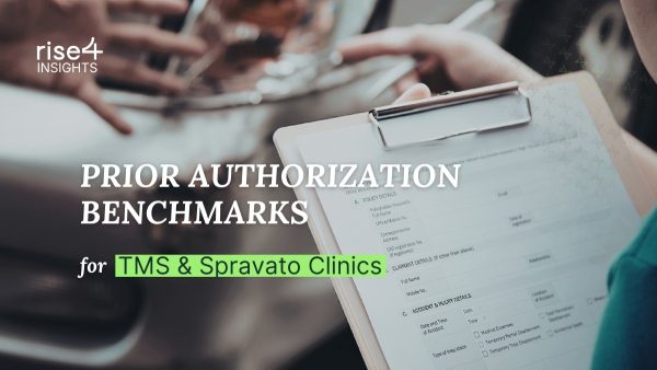 Prior authorization benchmarks for TMS and Spravato clinics